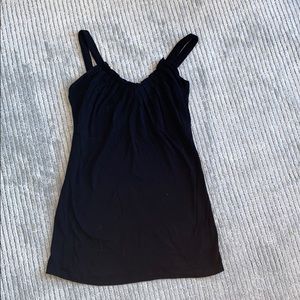 Barney’s black tank